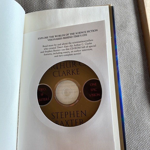 Time’s Eye - Arthur C. Clarke and Stephen Baxter. 1st Ed. Hardcover SciFy - Picture 6 of 11